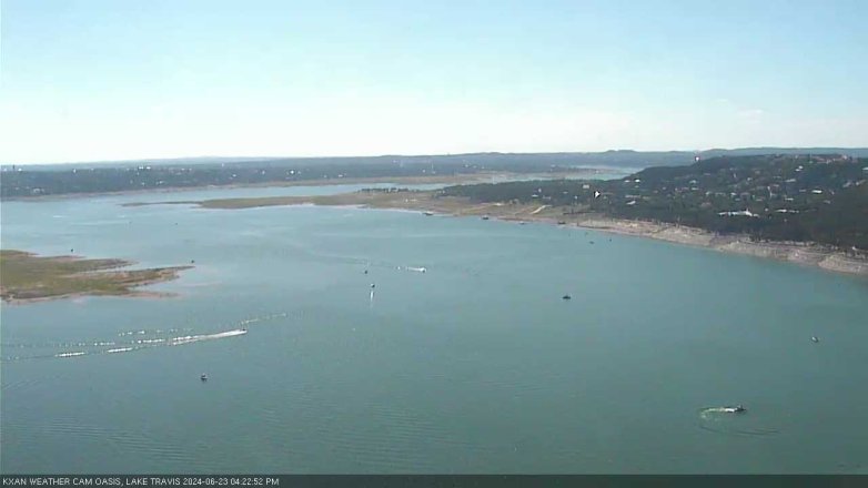 Lake Travis webcam, June 23, 2024 4:25 PM CT