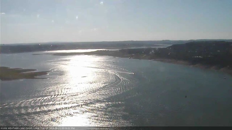 Lake Travis webcam, June 23, 2024 6:00 PM CT