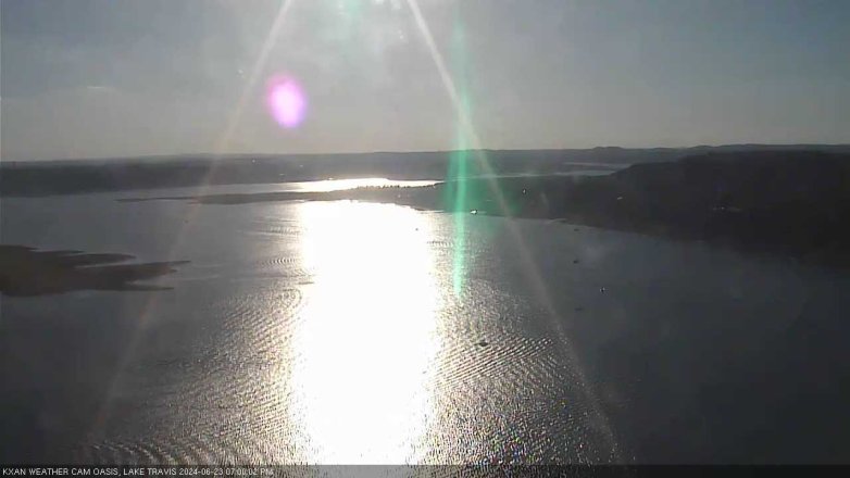 Lake Travis webcam, June 23, 2024 7:00 PM CT
