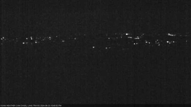 Lake Travis webcam, June 23, 2024 10:45 PM CT