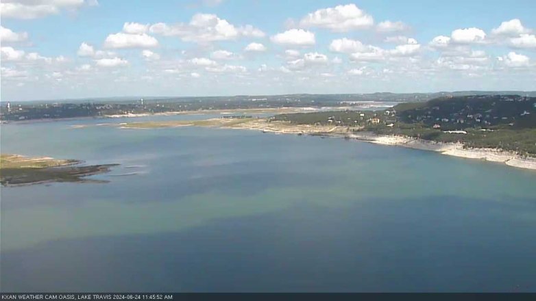 Lake Travis webcam, June 24, 2024 11:45 AM CT