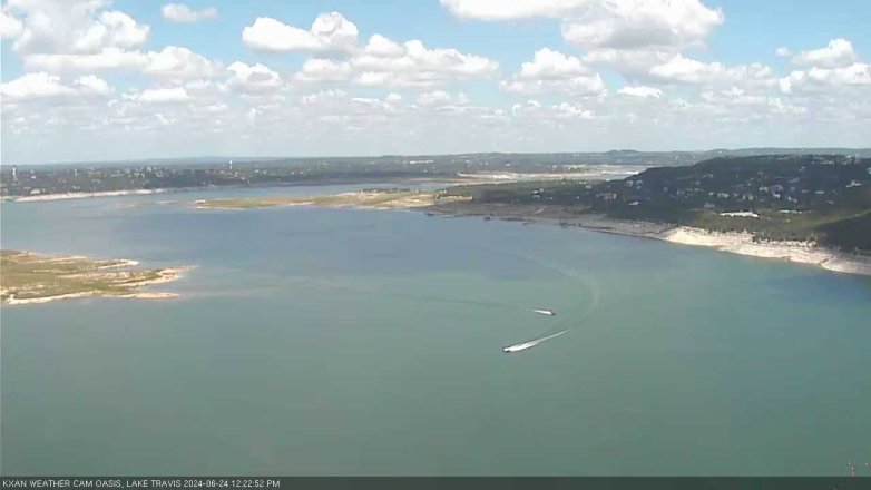 Lake Travis webcam, June 24, 2024 12:25 PM CT