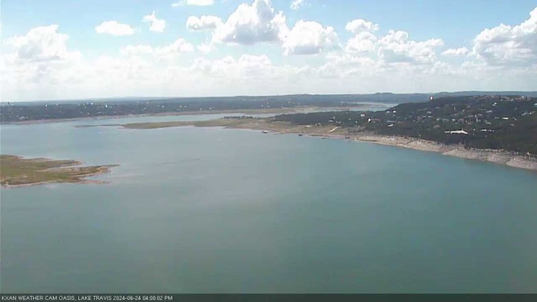 Lake Travis webcam, June 24, 2024 4:00 PM CT