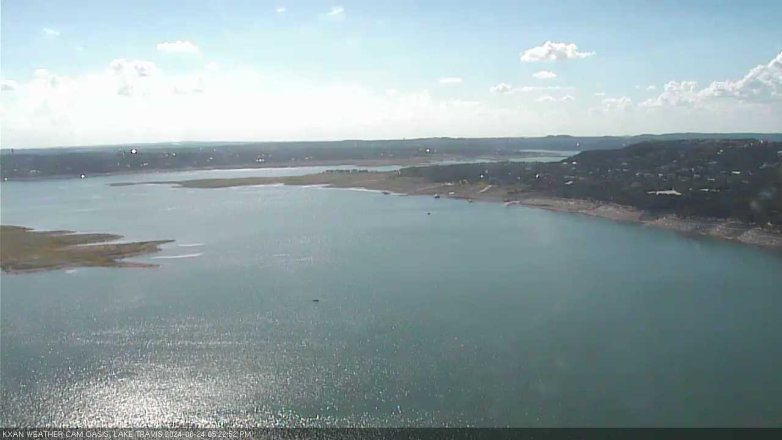 Lake Travis webcam, June 24, 2024 5:25 PM CT