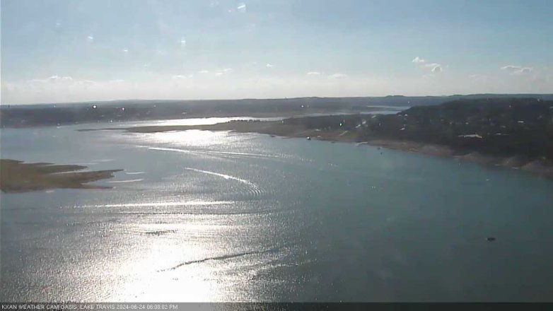 Lake Travis webcam, June 24, 2024 6:00 PM CT