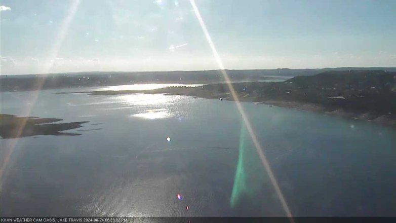 Lake Travis webcam, June 24, 2024 6:25 PM CT