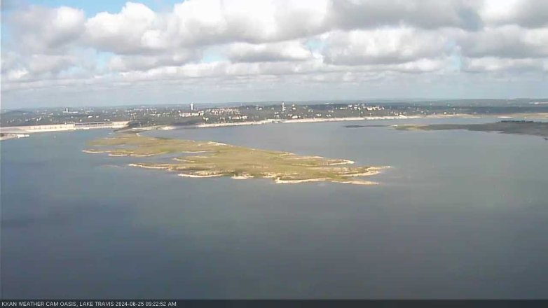 Lake Travis webcam, June 25, 2024 9:25 AM CT