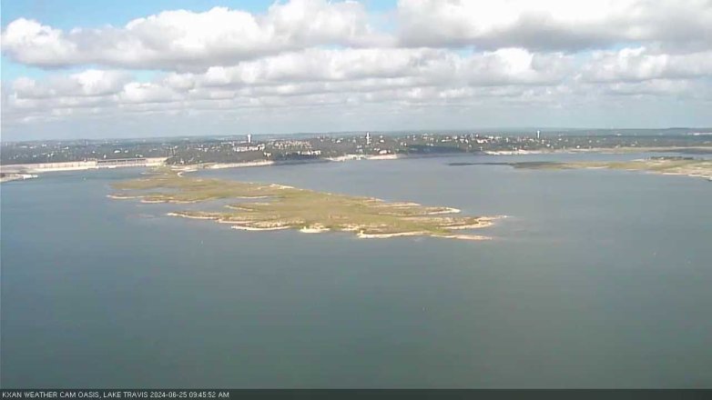 Lake Travis webcam, June 25, 2024 9:45 AM CT