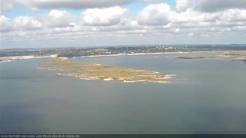 Lake Travis webcam, June 25, 2024 10:00 AM CT