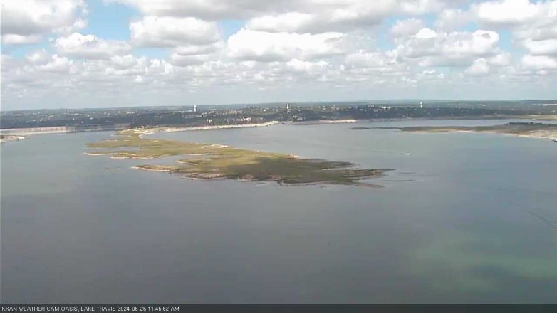 Lake Travis webcam, June 25, 2024 11:45 AM CT