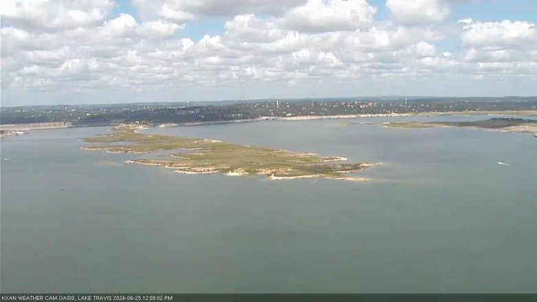 Lake Travis webcam, June 25, 2024 12:00 PM CT