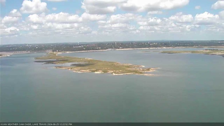 Lake Travis webcam, June 25, 2024 12:25 PM CT
