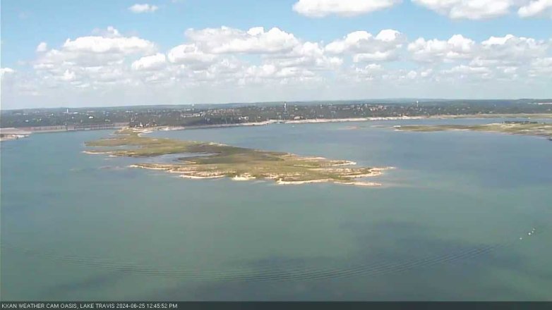 Lake Travis webcam, June 25, 2024 12:45 PM CT