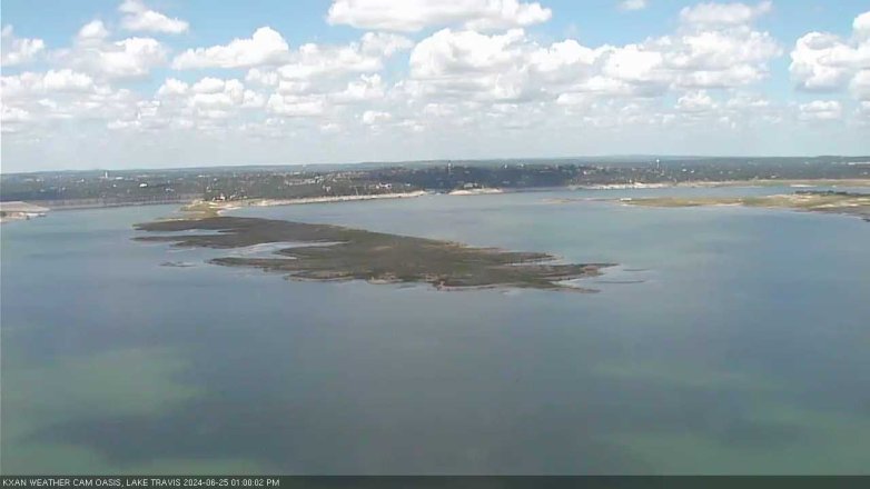 Lake Travis webcam, June 25, 2024 1:00 PM CT
