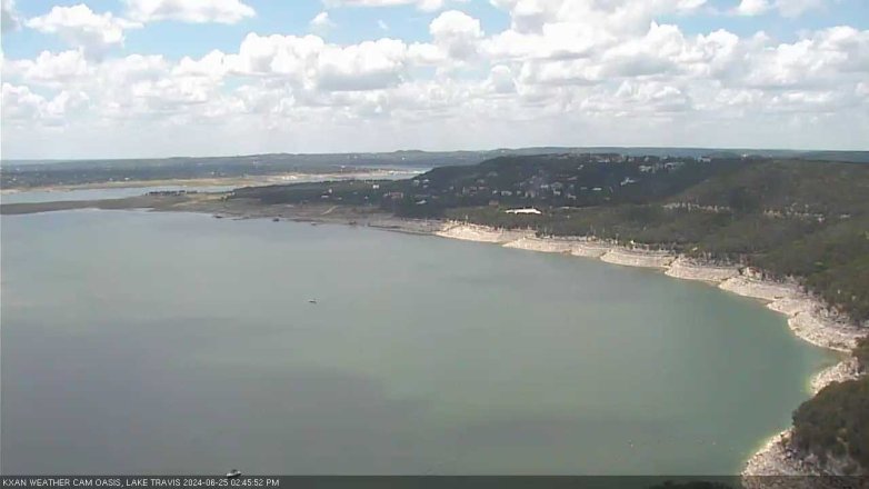 Lake Travis webcam, June 25, 2024 2:45 PM CT