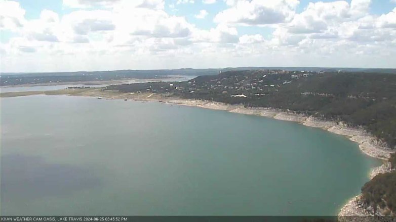 Lake Travis webcam, June 25, 2024 3:45 PM CT