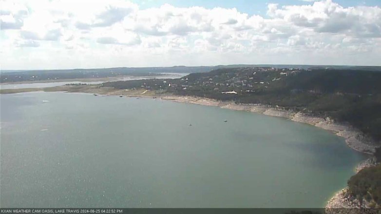 Lake Travis webcam, June 25, 2024 4:25 PM CT