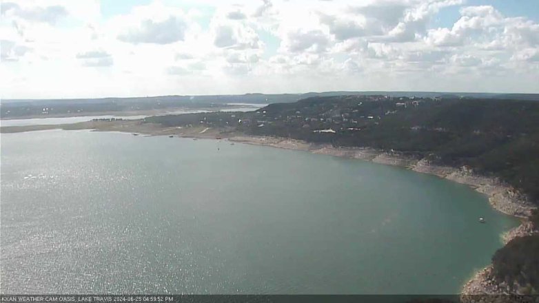 Lake Travis webcam, June 25, 2024 5:00 PM CT