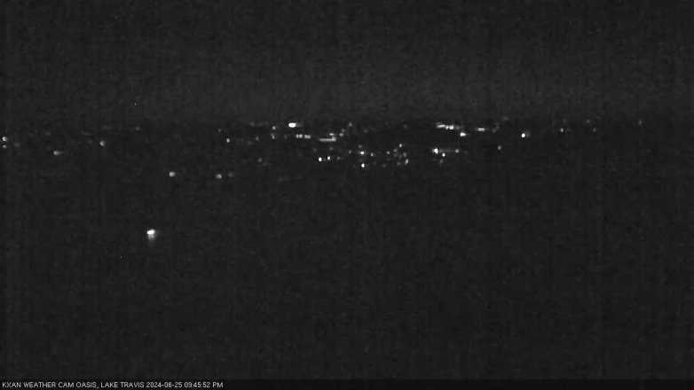 Lake Travis webcam, June 25, 2024 9:45 PM CT