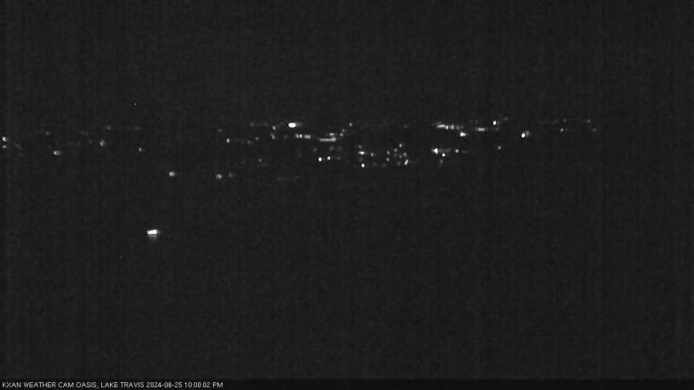 Lake Travis webcam, June 25, 2024 10:00 PM CT