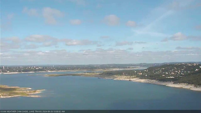 Lake Travis webcam, June 26, 2024 10:00 AM CT
