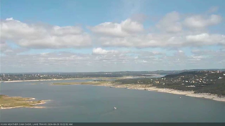 Lake Travis webcam, June 26, 2024 10:25 AM CT
