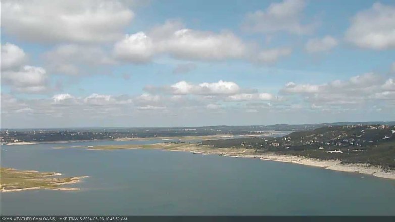 Lake Travis webcam, June 26, 2024 10:45 AM CT