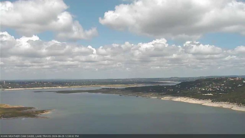 Lake Travis webcam, June 26, 2024 12:00 PM CT