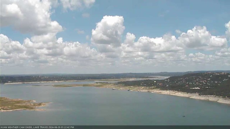 Lake Travis webcam, June 26, 2024 1:25 PM CT