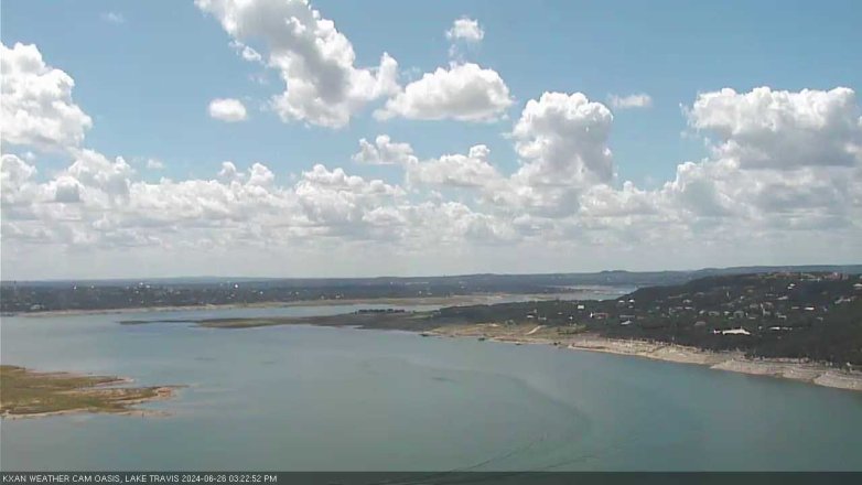 Lake Travis webcam, June 26, 2024 3:25 PM CT