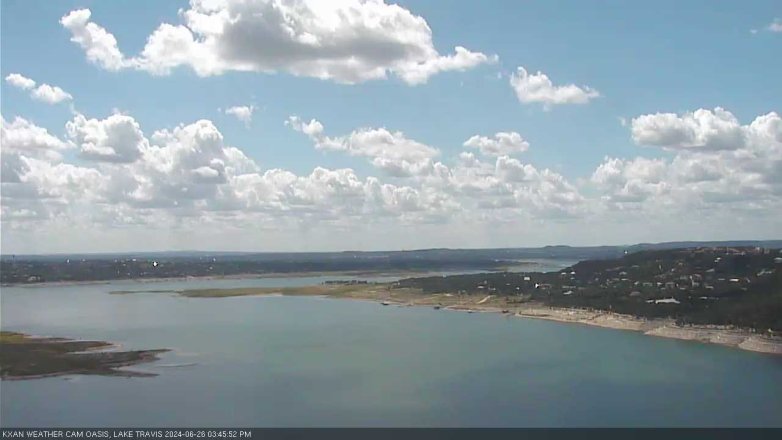 Lake Travis webcam, June 26, 2024 3:45 PM CT