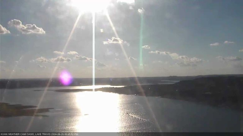 Lake Travis webcam, June 26, 2024 6:45 PM CT