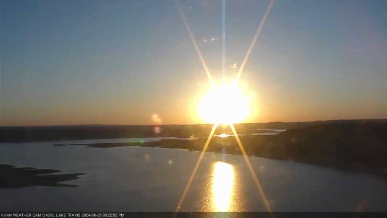 Lake Travis webcam, June 26, 2024 8:25 PM CT