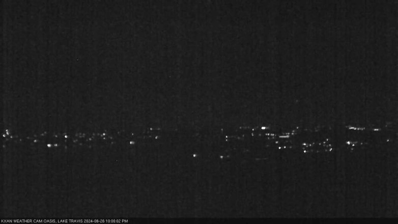 Lake Travis webcam, June 26, 2024 10:00 PM CT