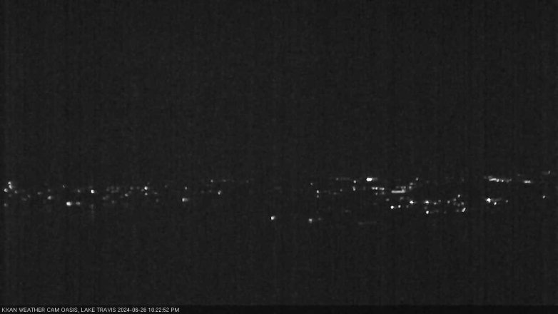 Lake Travis webcam, June 26, 2024 10:25 PM CT