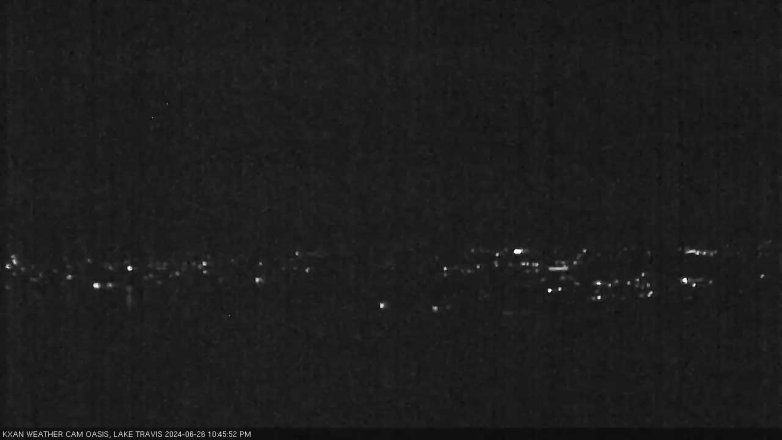 Lake Travis webcam, June 26, 2024 10:45 PM CT