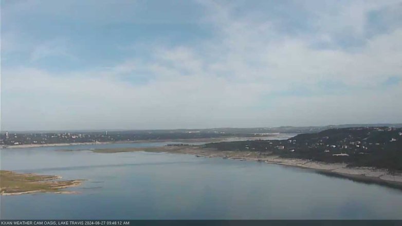Lake Travis webcam, June 27, 2024 9:45 AM CT