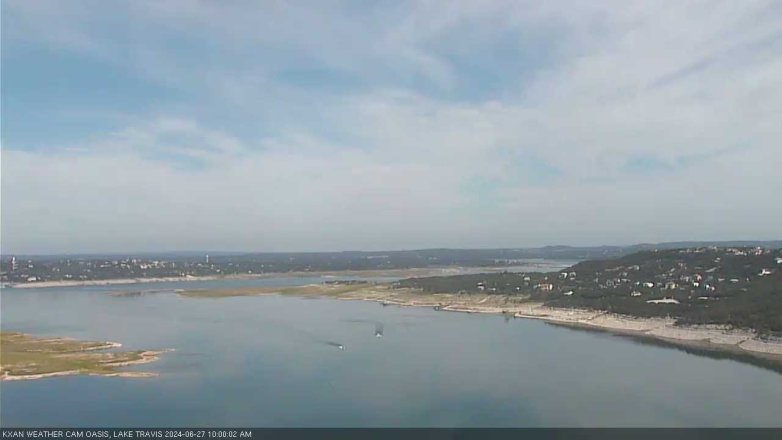 Lake Travis webcam, June 27, 2024 10:00 AM CT