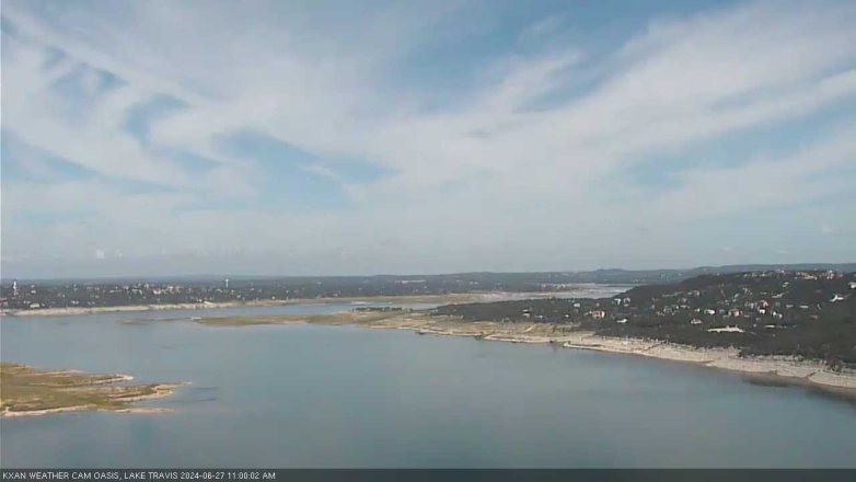Lake Travis webcam, June 27, 2024 11:00 AM CT