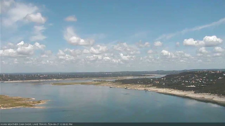 Lake Travis webcam, June 27, 2024 12:00 PM CT