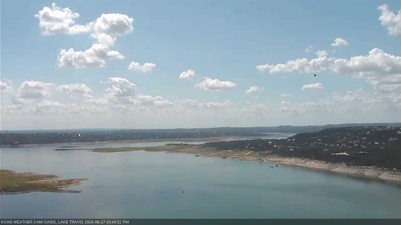 Lake Travis webcam, June 27, 2024 3:45 PM CT