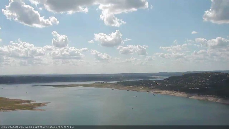 Lake Travis webcam, June 27, 2024 4:25 PM CT