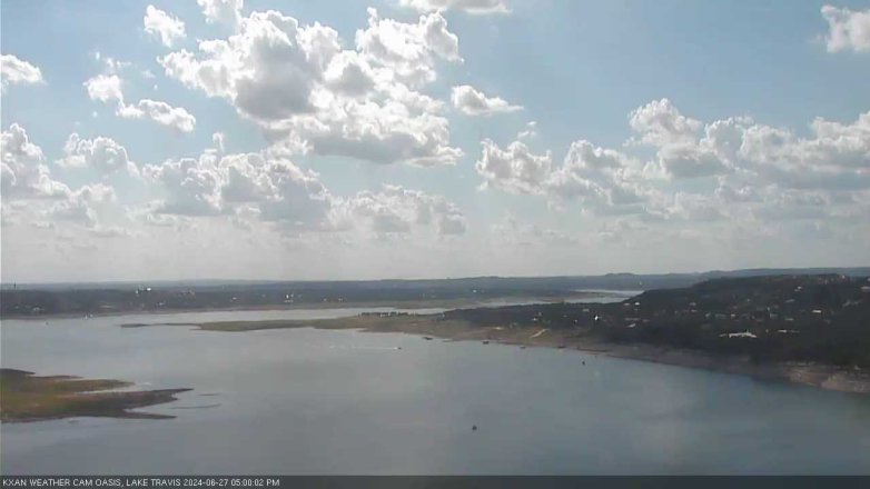 Lake Travis webcam, June 27, 2024 5:00 PM CT