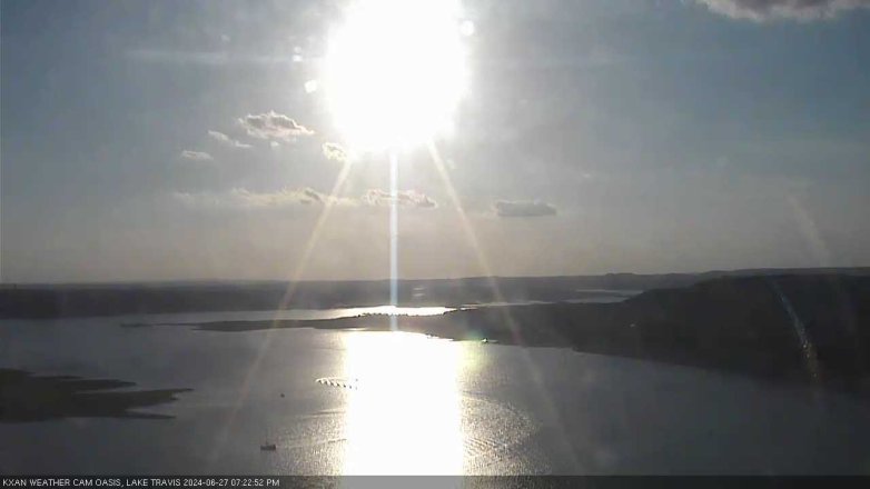Lake Travis webcam, June 27, 2024 7:25 PM CT