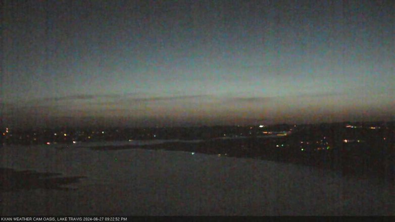 Lake Travis webcam, June 27, 2024 9:25 PM CT