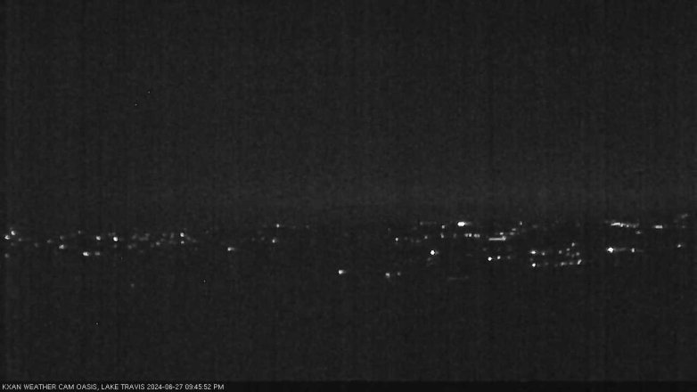 Lake Travis webcam, June 27, 2024 9:45 PM CT