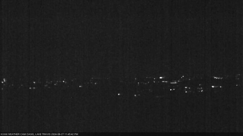 Lake Travis webcam, June 27, 2024 11:45 PM CT
