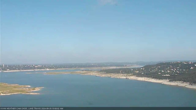 Lake Travis webcam, June 28, 2024 10:00 AM CT