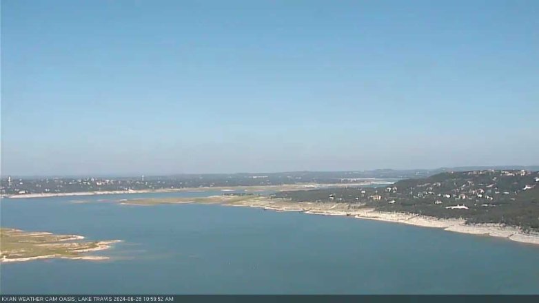 Lake Travis webcam, June 28, 2024 11:00 AM CT