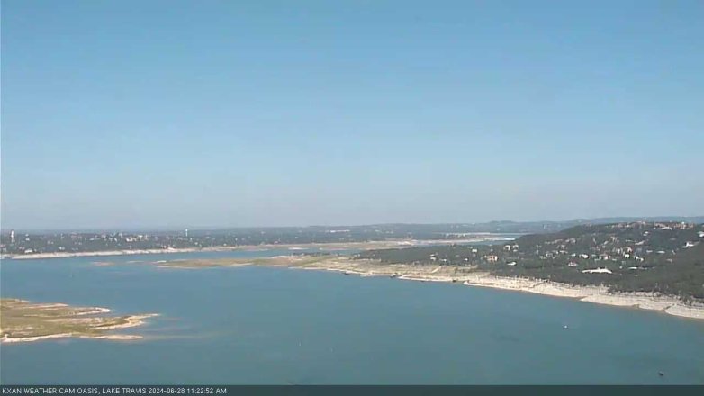 Lake Travis webcam, June 28, 2024 11:25 AM CT